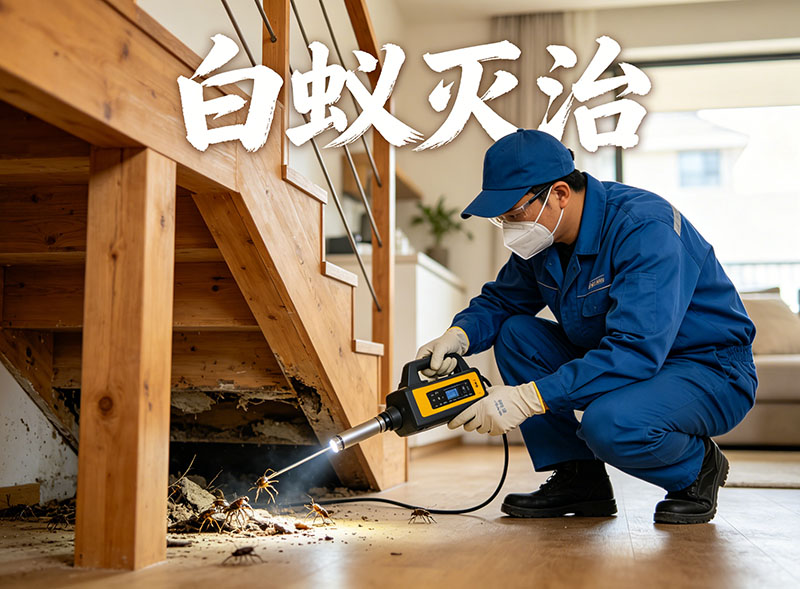 温州白蚁灭治服务｜专业消杀，筑牢建筑安全防线